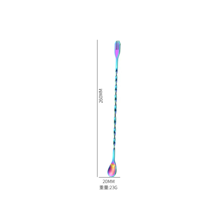 TwistMaster: Spiral Long Handled Cocktail Stirrer
