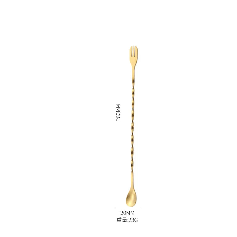 TwistMaster: Spiral Long Handled Cocktail Stirrer