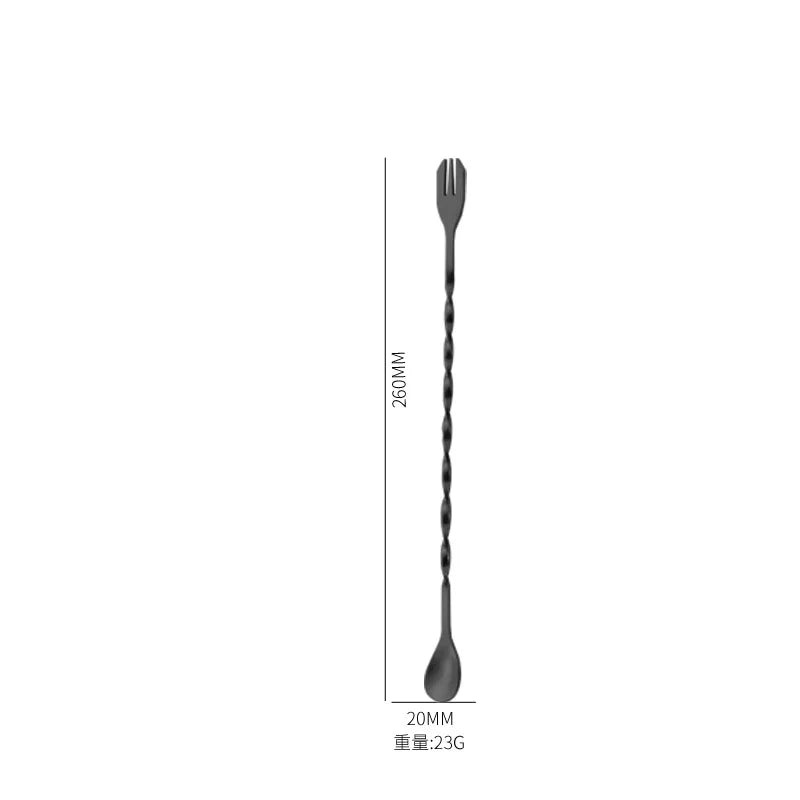 TwistMaster: Spiral Long Handled Cocktail Stirrer