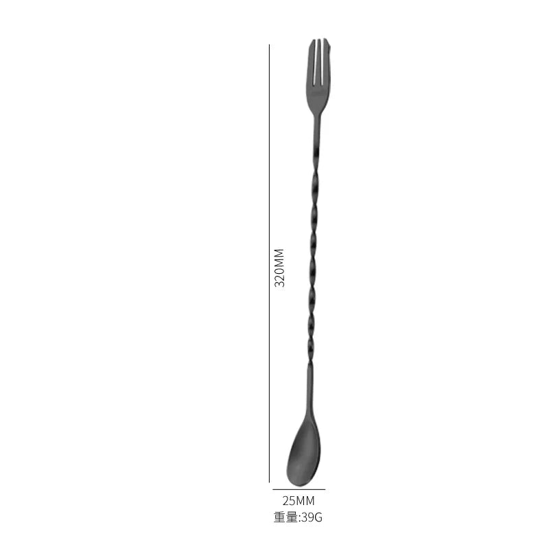 TwistMaster: Spiral Long Handled Cocktail Stirrer