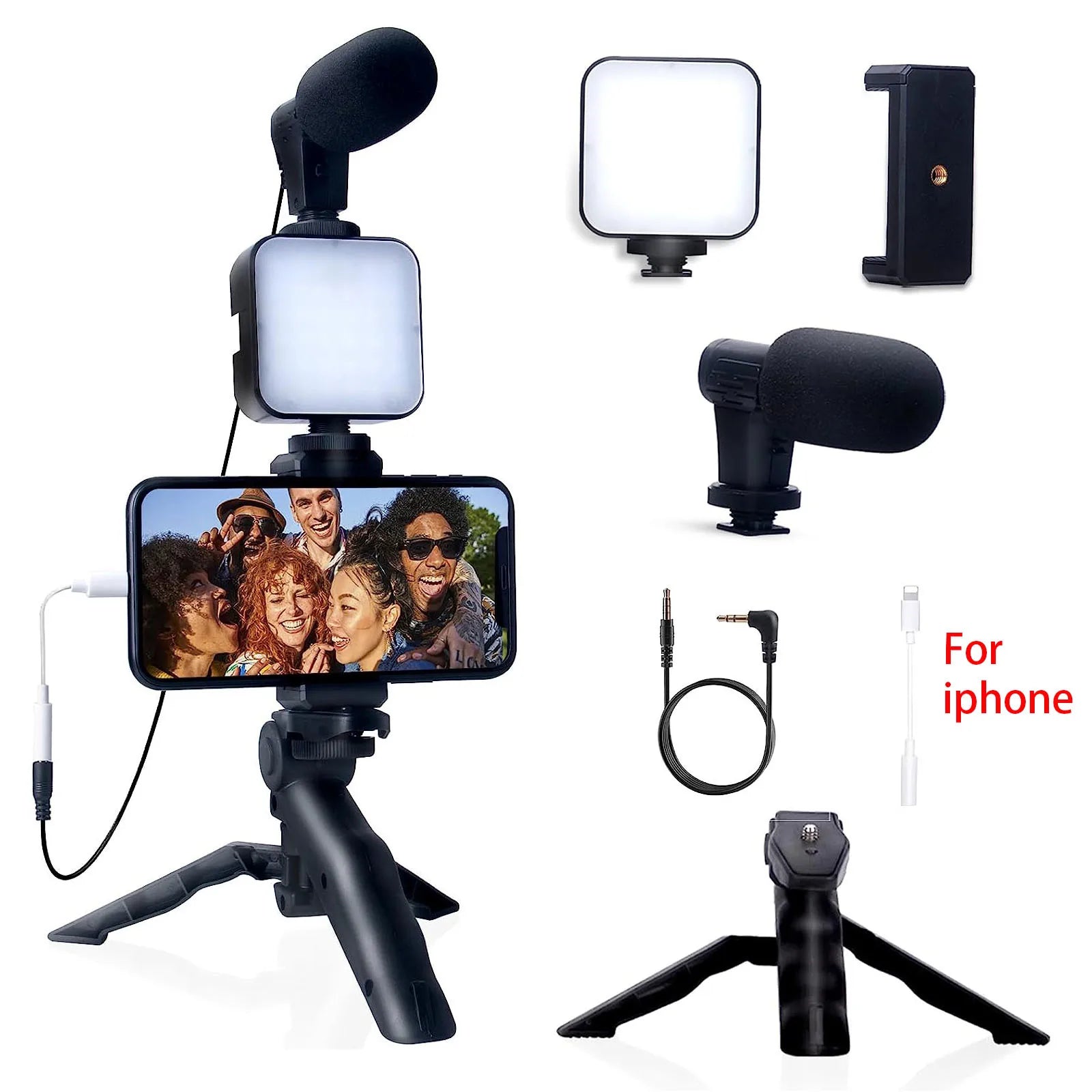 InstaVibe: Premium Smartphone Vlogging Kit for iPhone & Android