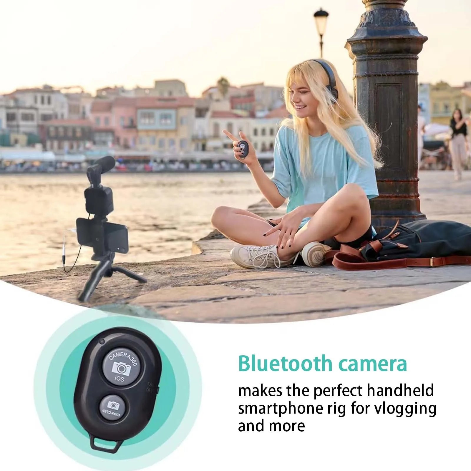 InstaVibe: Premium Smartphone Vlogging Kit for iPhone & Android