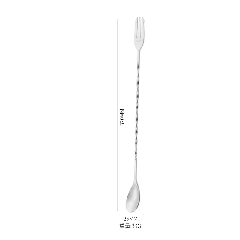TwistMaster: Spiral Long Handled Cocktail Stirrer