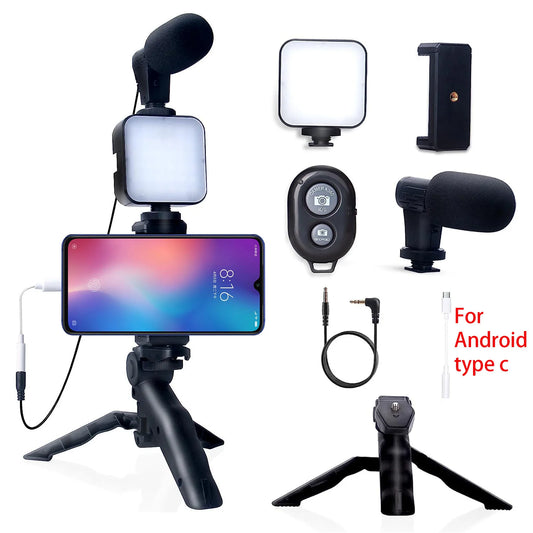 InstaVibe: Premium Smartphone Vlogging Kit for iPhone & Android